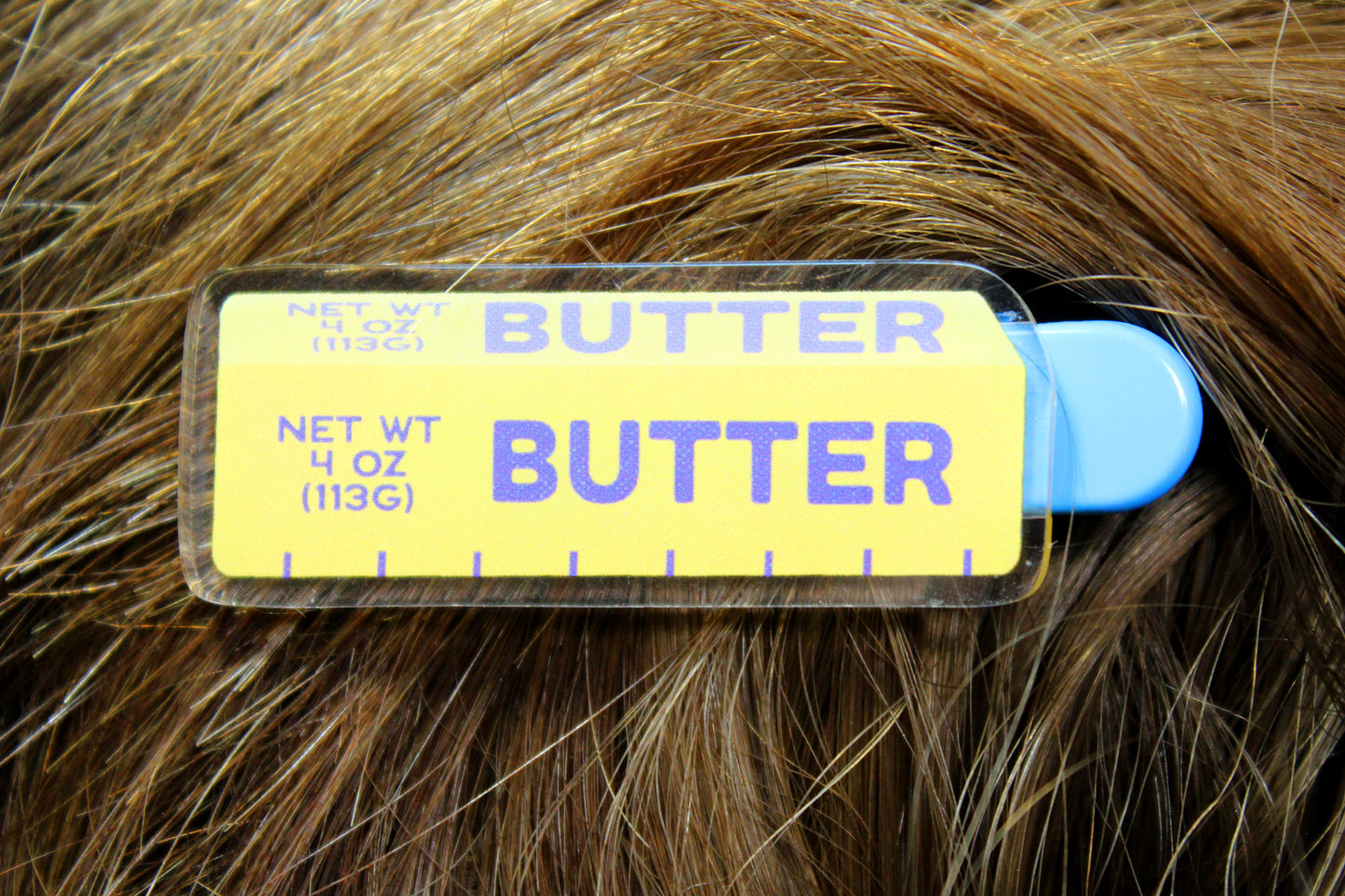 Butter Acrylic Hair Clip