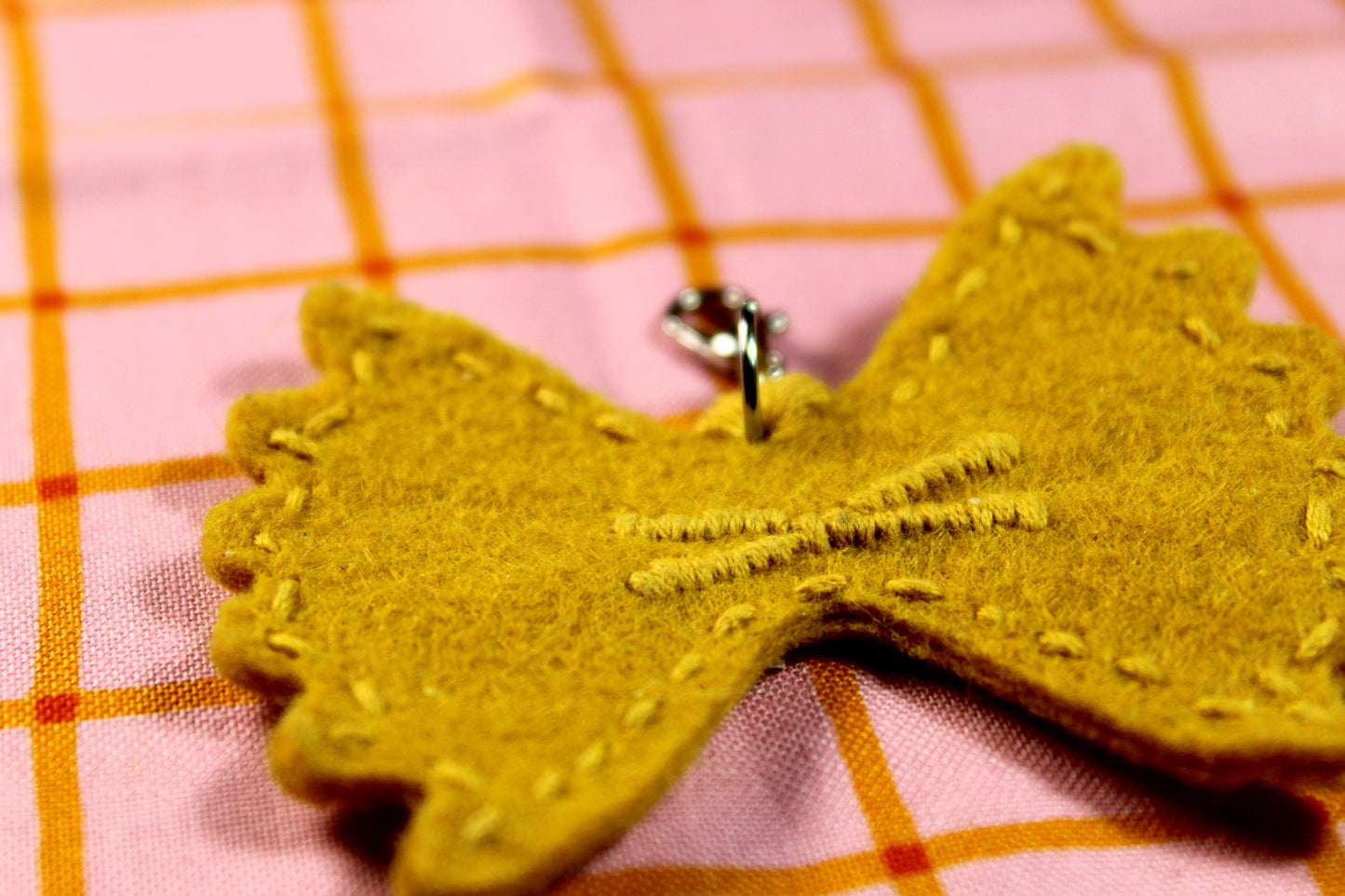 Felt Farfalle Bow-Tie Pasta Charms